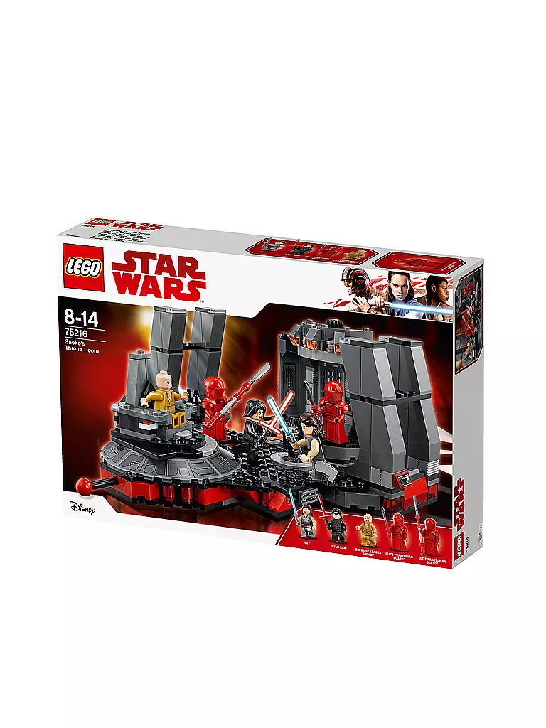 LEGO | Star Wars - Snokes Thronsaal 75216 | transparent