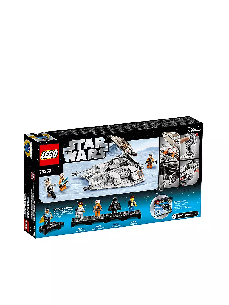 LEGO | Star Wars - Snowspeeder™ – 20 Jahre LEGO Star Wars 75259 | transparent