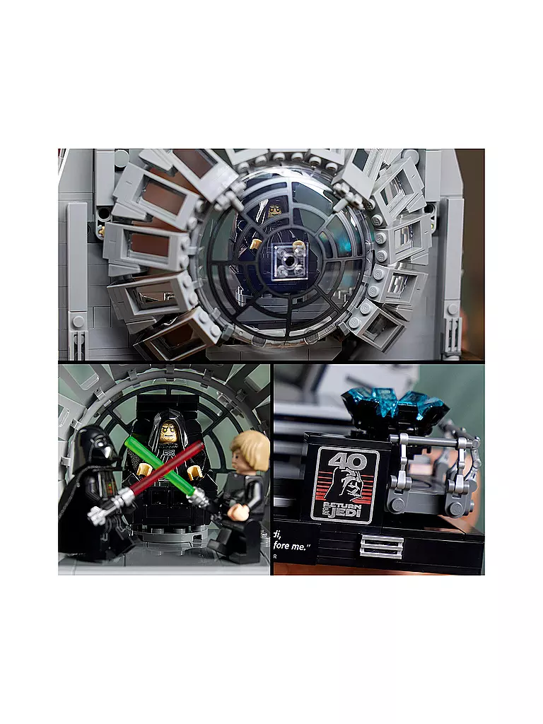 LEGO | Star Wars - Thronsaal des Imperators – Diorama 75352 | keine Farbe