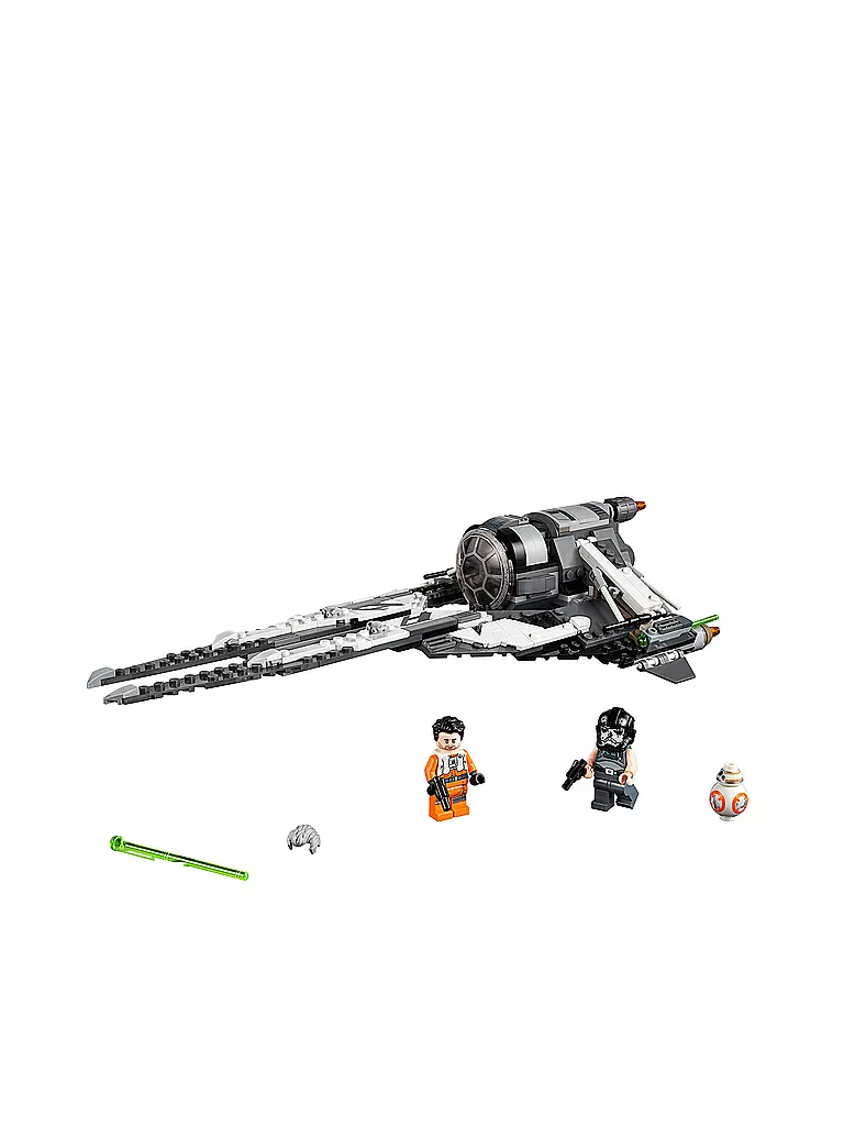 LEGO | Star Wars - TIE Interceptor™ – Allianz-Pilot 75242 | transparent