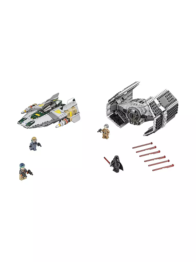 LEGO | Star Wars - Vaders Tie Advanced vs. A-Wing Starfighter 75150 | 