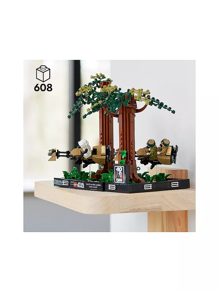 LEGO | Star Wars - Verfolgungsjagd auf Endor – Diorama 75353 | keine Farbe