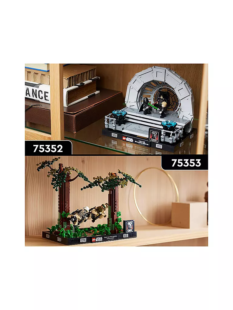 LEGO | Star Wars - Verfolgungsjagd auf Endor – Diorama 75353 | keine Farbe