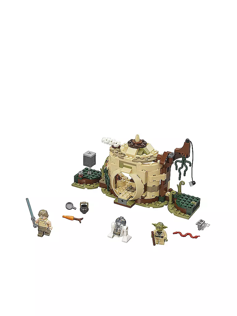 LEGO | Star Wars - Yodas Hütte 75208 | transparent