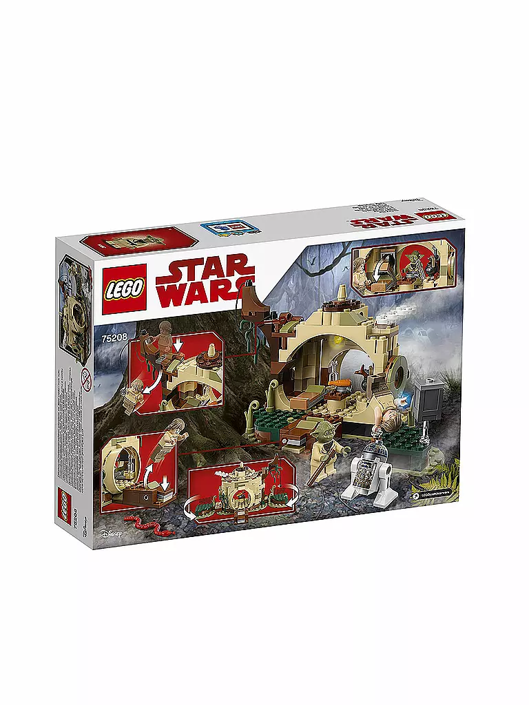 LEGO | Star Wars - Yodas Hütte 75208 | transparent