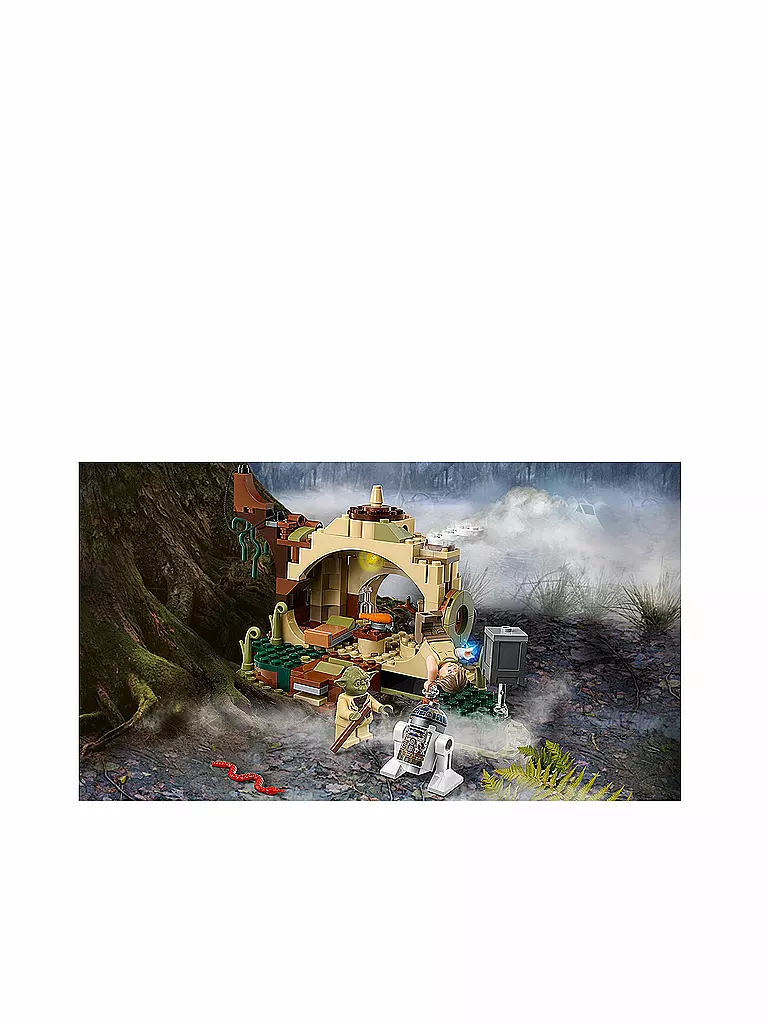 LEGO | Star Wars - Yodas Hütte 75208 | transparent