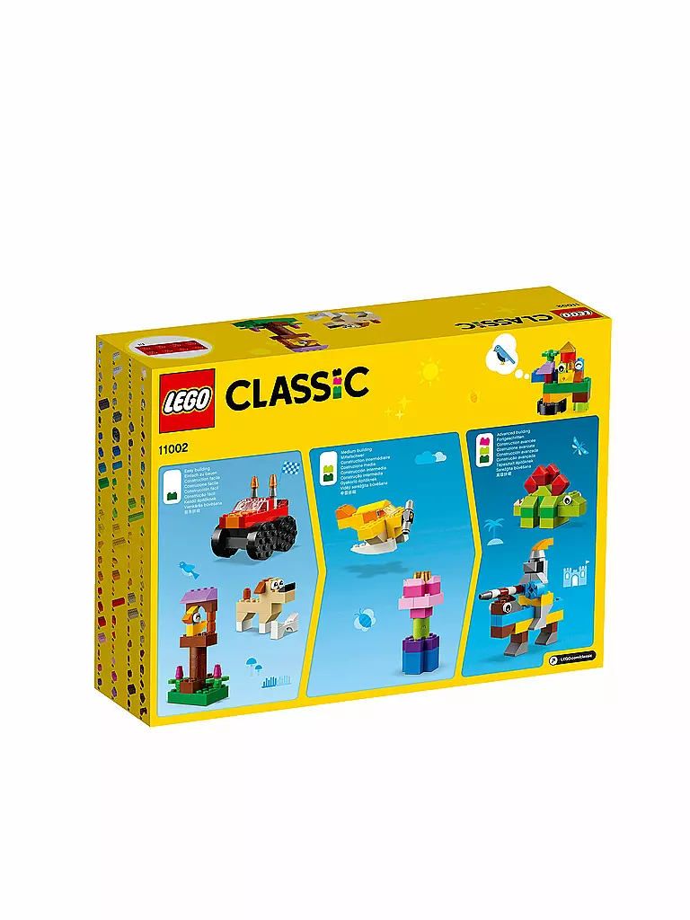 LEGO | Starter-Set Bausteine 11002 | transparent