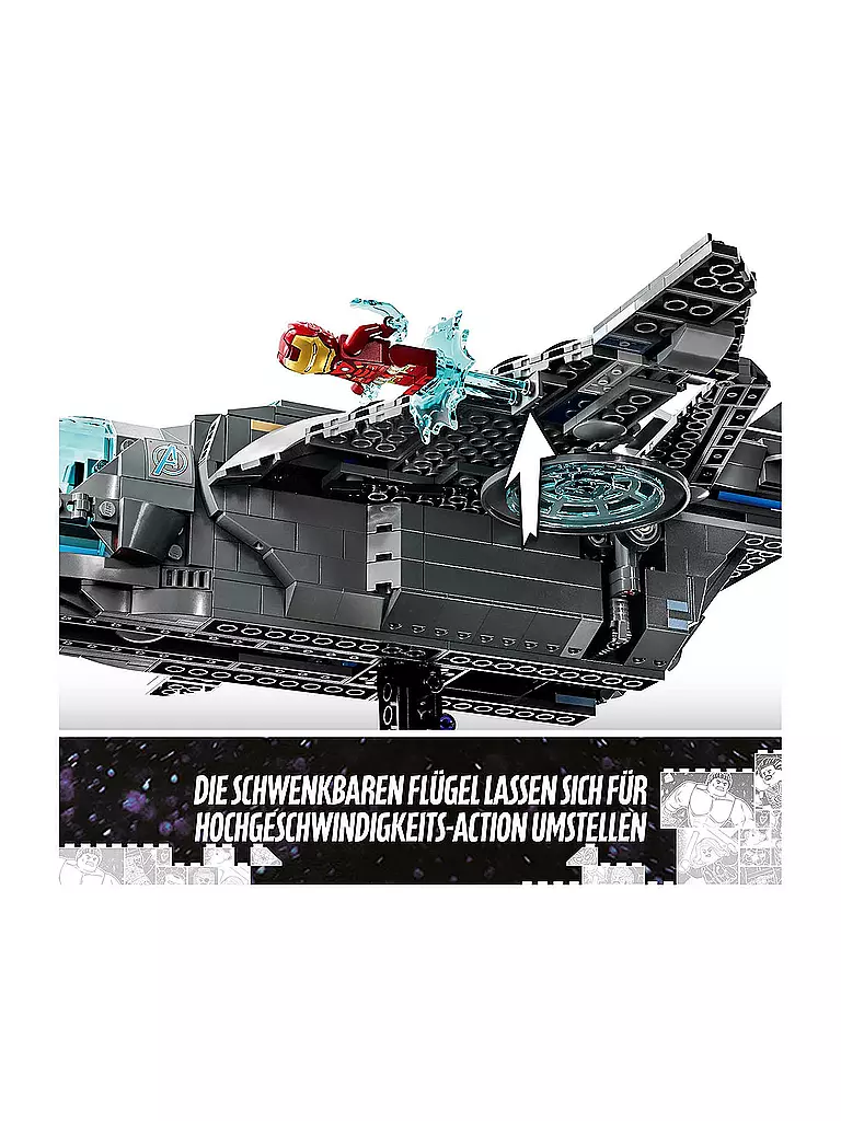 LEGO | Super Heroes - Der Quinjet der Avengers 76248 | keine Farbe