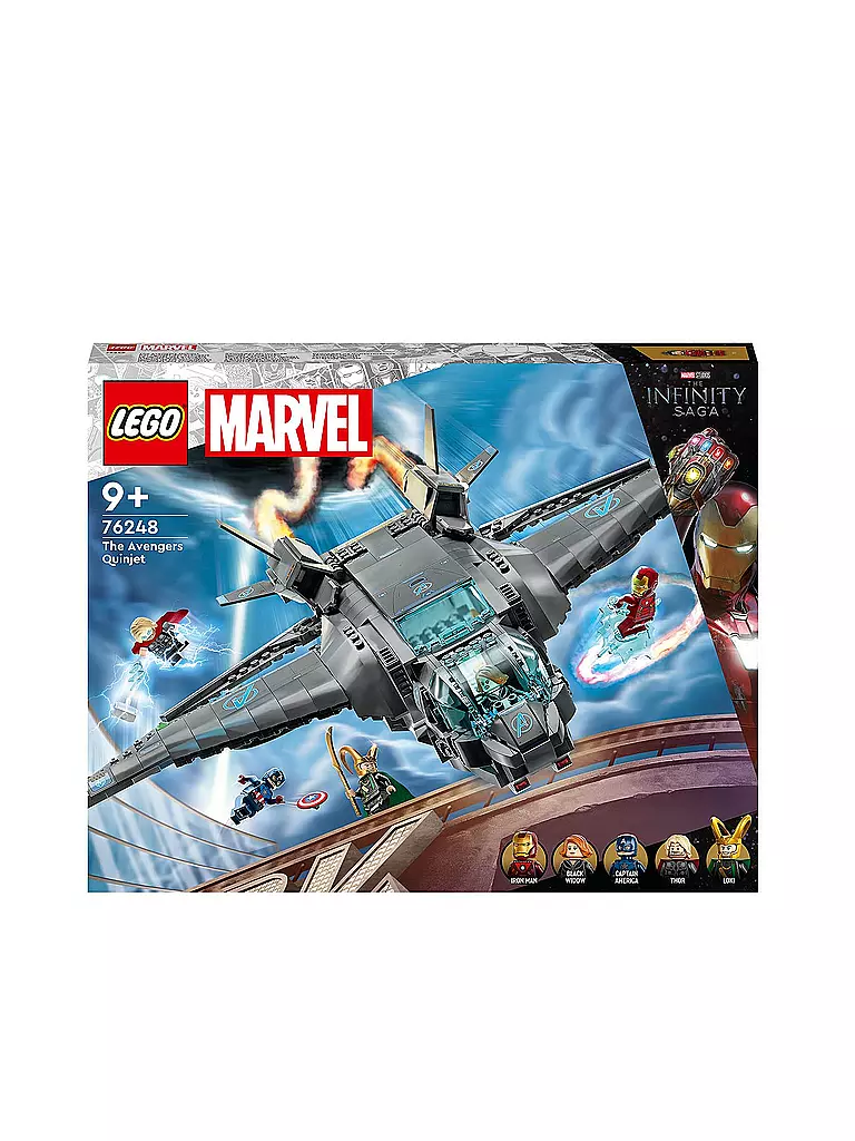 LEGO | Super Heroes - Der Quinjet der Avengers 76248 | keine Farbe