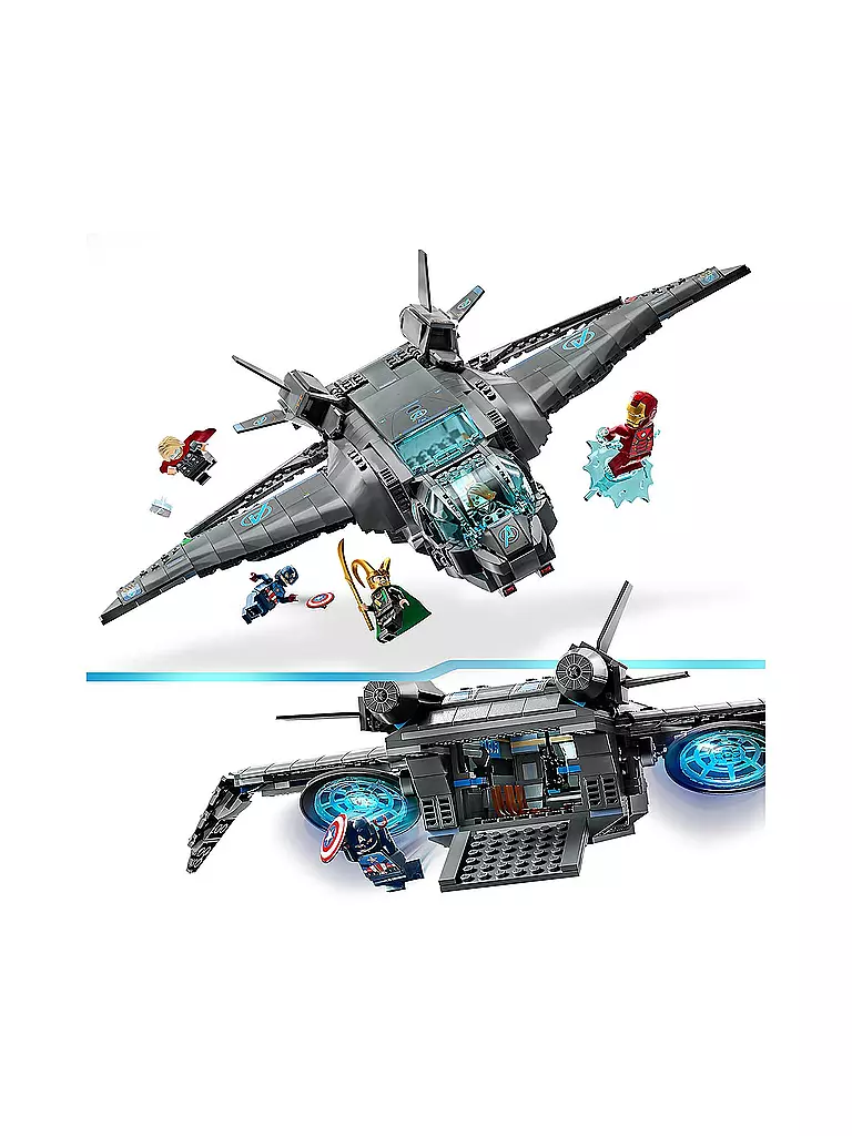 LEGO | Super Heroes - Der Quinjet der Avengers 76248 | keine Farbe