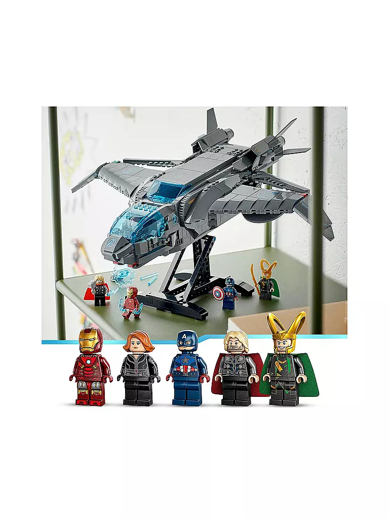 LEGO | Super Heroes - Der Quinjet der Avengers 76248 | keine Farbe