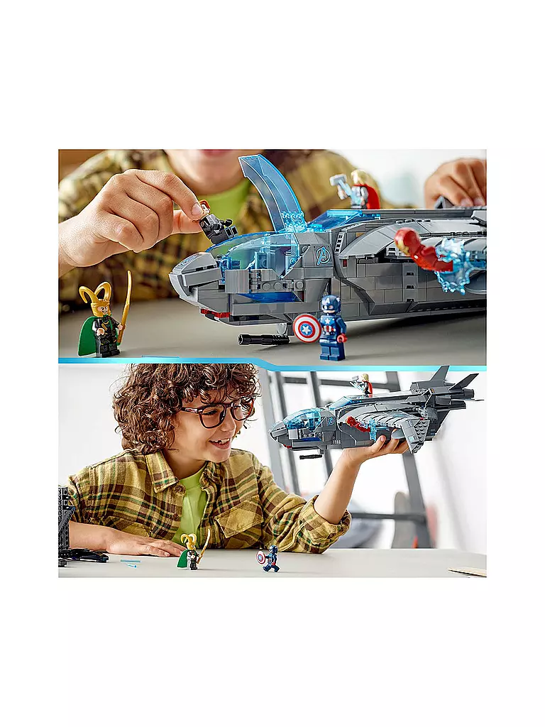 LEGO | Super Heroes - Der Quinjet der Avengers 76248 | keine Farbe