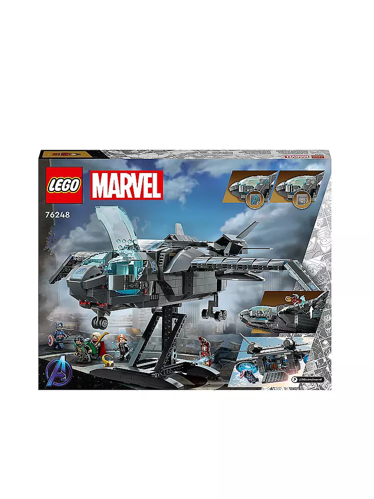 LEGO | Super Heroes - Der Quinjet der Avengers 76248 | keine Farbe