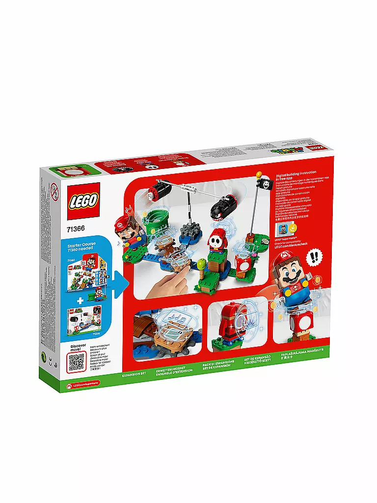 LEGO | Super Mario™ -  Riesen-Kugelwillis – Erweiterungsset 71366 | keine Farbe