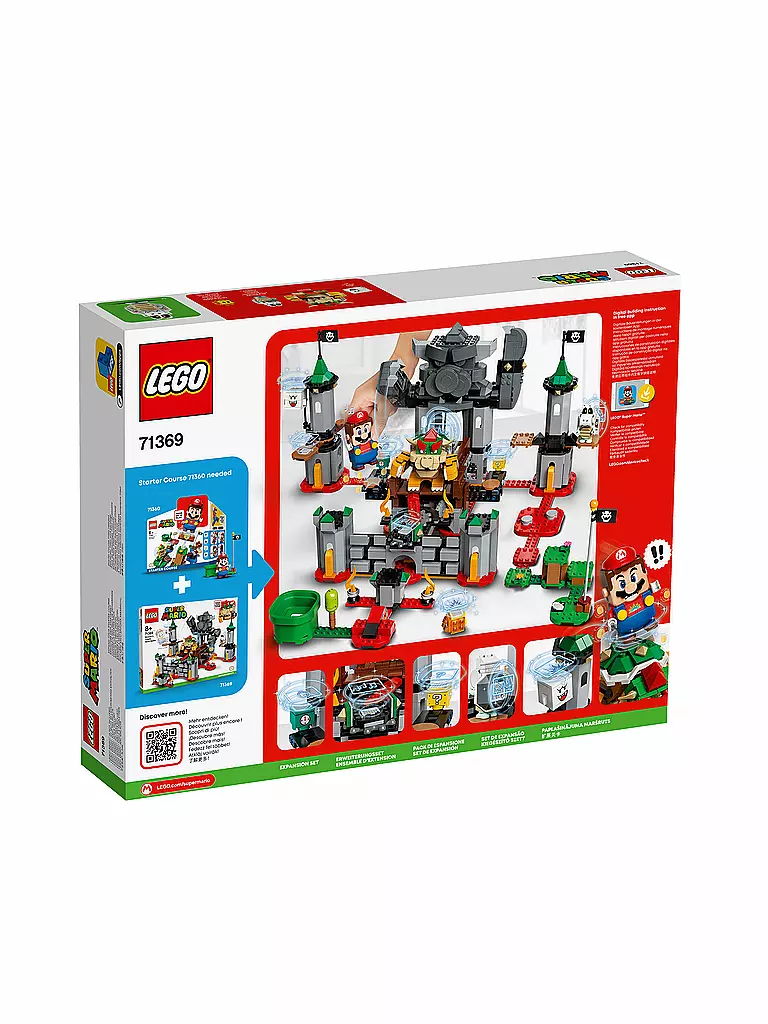 LEGO | Super Mario™ - Bowsers Festung – Erweiterungsset 71369 | keine Farbe