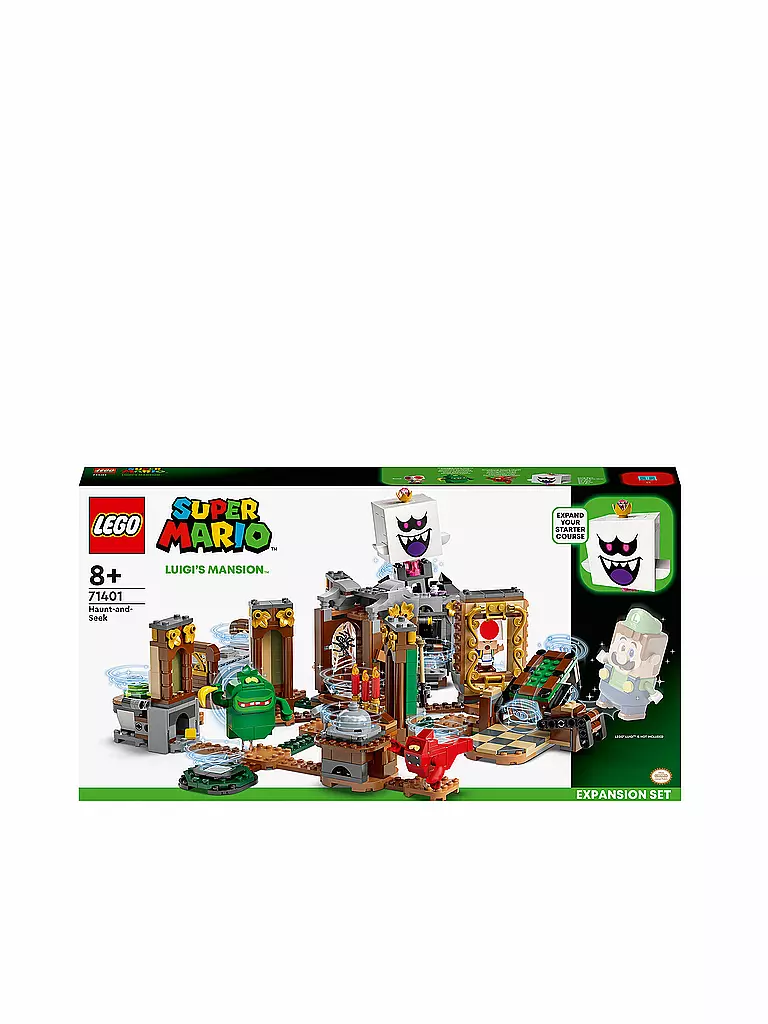 LEGO | Super Mario™ - Luigi’s Mansion™: Gruseliges Versteckspiel – Erweiterungsset 71401 | keine Farbe