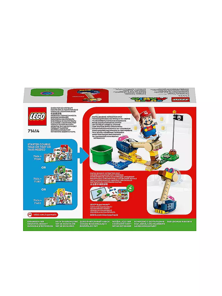 LEGO | Super Mario™ - Pickondors Picker – Erweiterungsset 71414 | keine Farbe