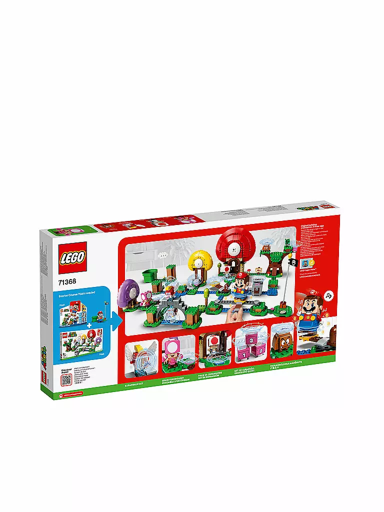 LEGO | Super Mario™ - Toads Schatzsuche – Erweiterungsset 71368 | keine Farbe