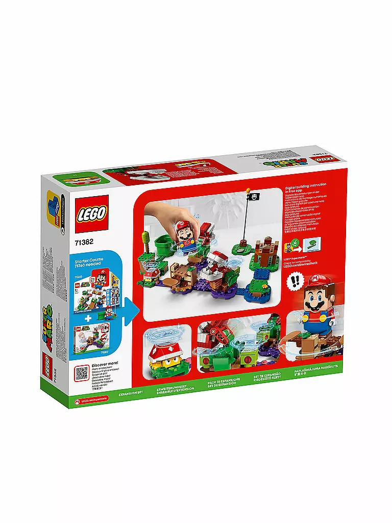 LEGO | Super Mario - Piranha-Pflanzen-Herausforderung – Erweiterungsset 71382 | keine Farbe