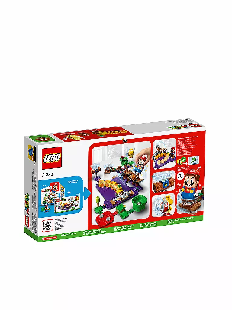 LEGO | Super Mario - Wigglers Giftsumpf – Erweiterungsset 71383 | keine Farbe