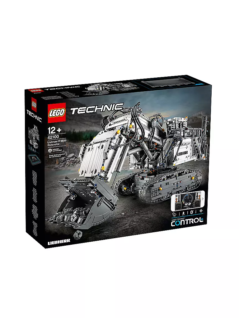 LEGO | Technic -  Liebherr Bagger R 9800 42100 | transparent