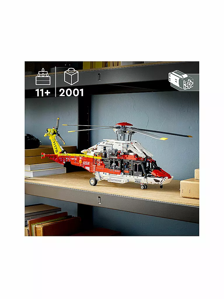 LEGO | Technic - Airbus H175 Rettungshubschrauber 42145 | keine Farbe