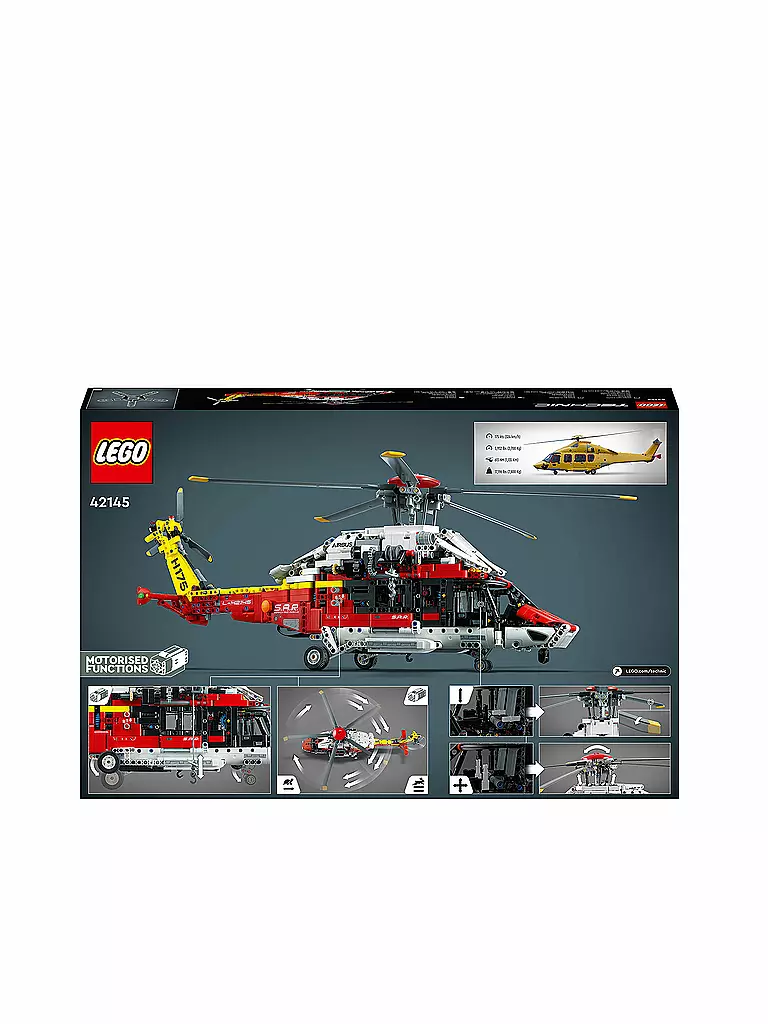 LEGO | Technic - Airbus H175 Rettungshubschrauber 42145 | keine Farbe