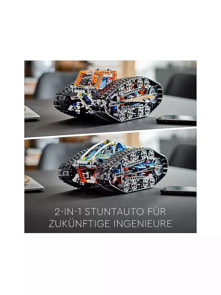 LEGO | Technic - App-gesteuertes Transformationsfahrzeug 42140 | keine Farbe