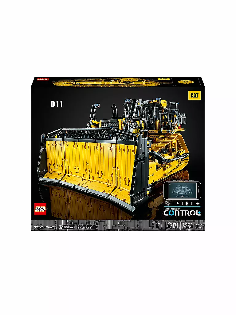 LEGO | Technic - Appgesteuerter Cat® D11 Bulldozer 42131 | keine Farbe