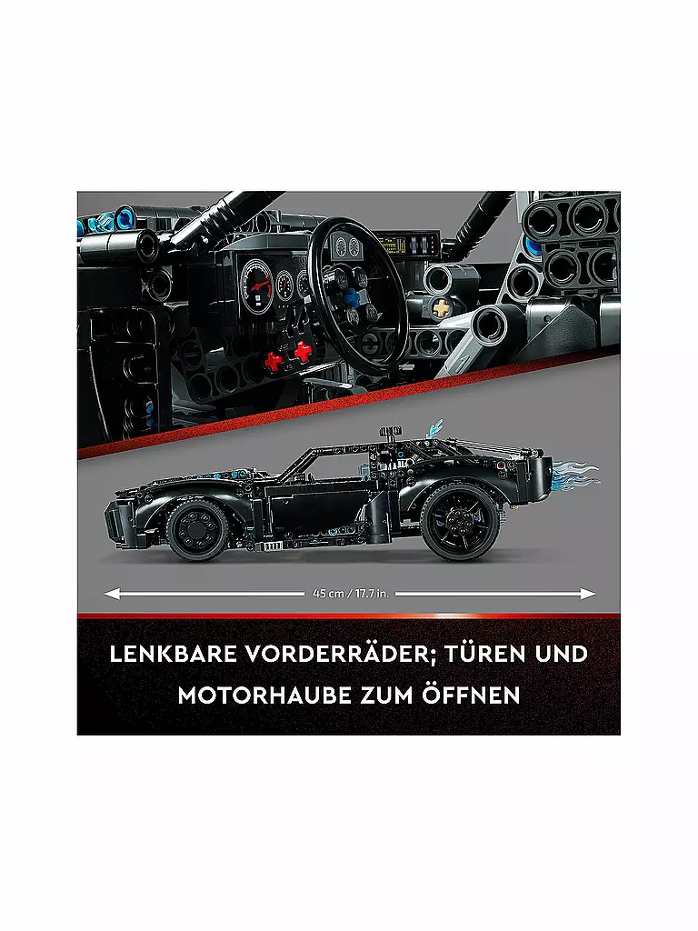 LEGO | Technic - BATMANS BATMOBIL™ 42127 | keine Farbe