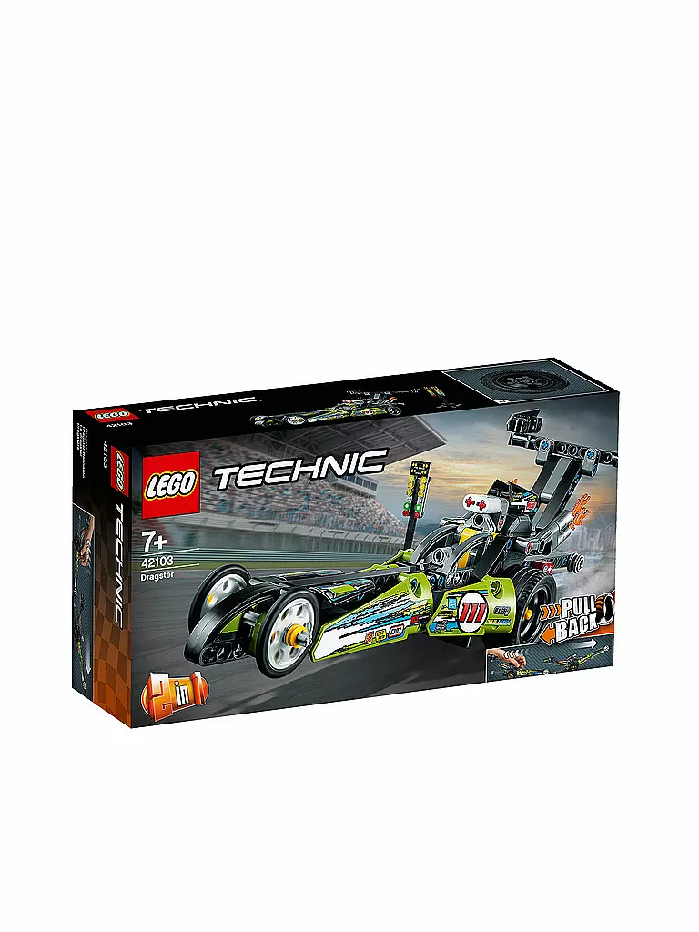 LEGO | Technic - Dragster Rennauto 42103 | bunt