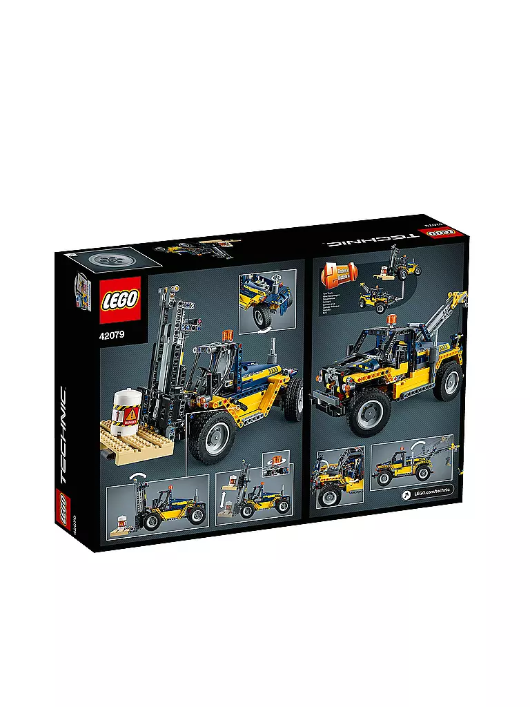 LEGO | Technic - Gabelstapler 42079 | transparent