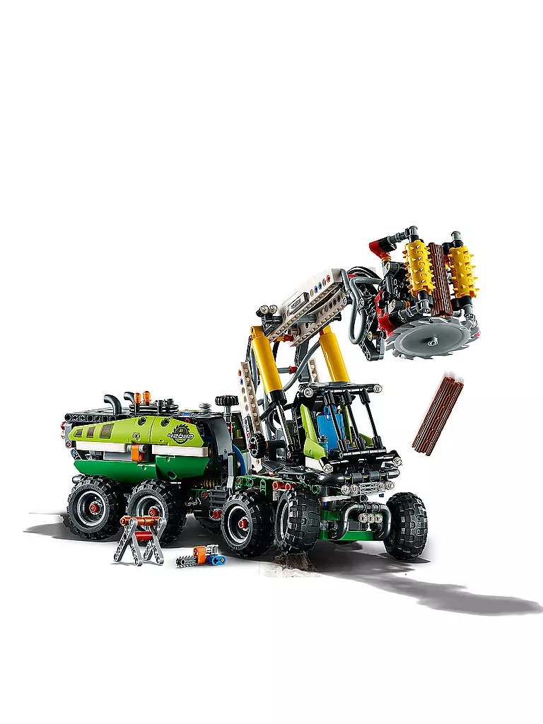 LEGO | Technic - Harvester Forstmaschine 42080 | transparent