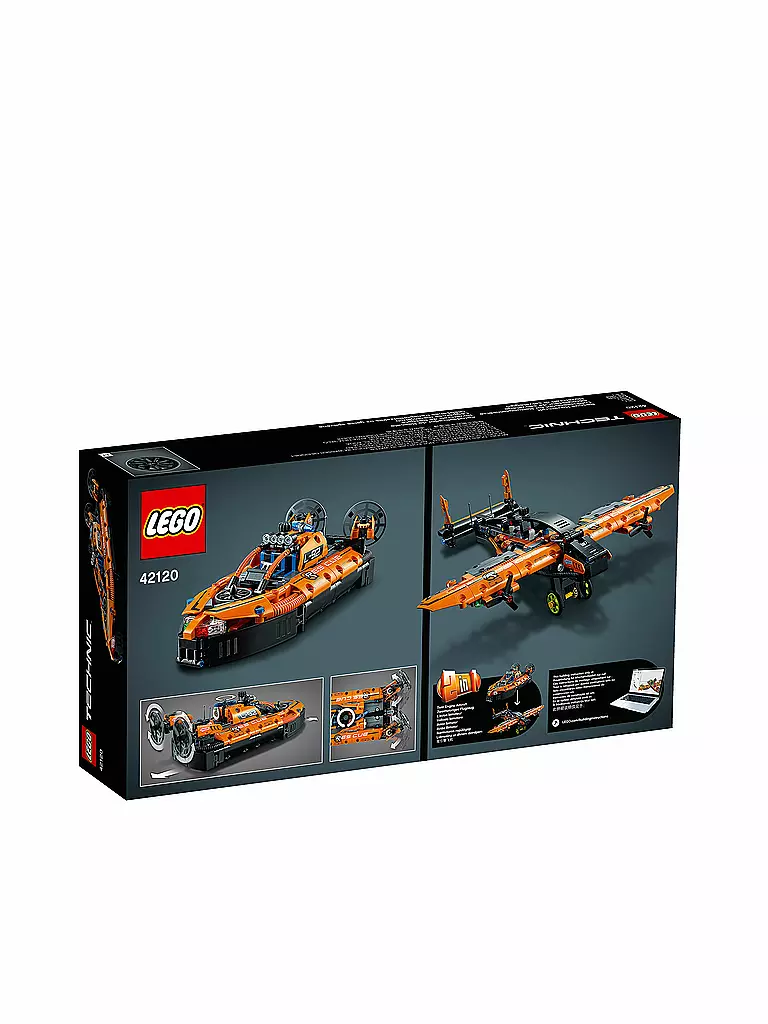 LEGO | Technic - Luftkissenboot für Rettungseinsätze 42120 | keine Farbe