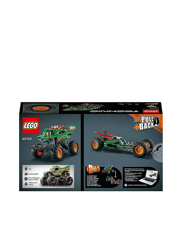 LEGO | Technic - Monster Jam™ Dragon™ 42149 | keine Farbe