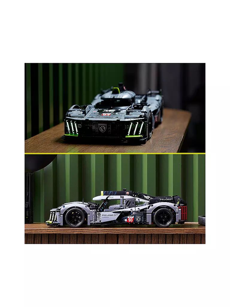 LEGO | Technic - PEUGEOT 9X8 24H Le Mans Hybrid Hypercar 42156 | keine Farbe