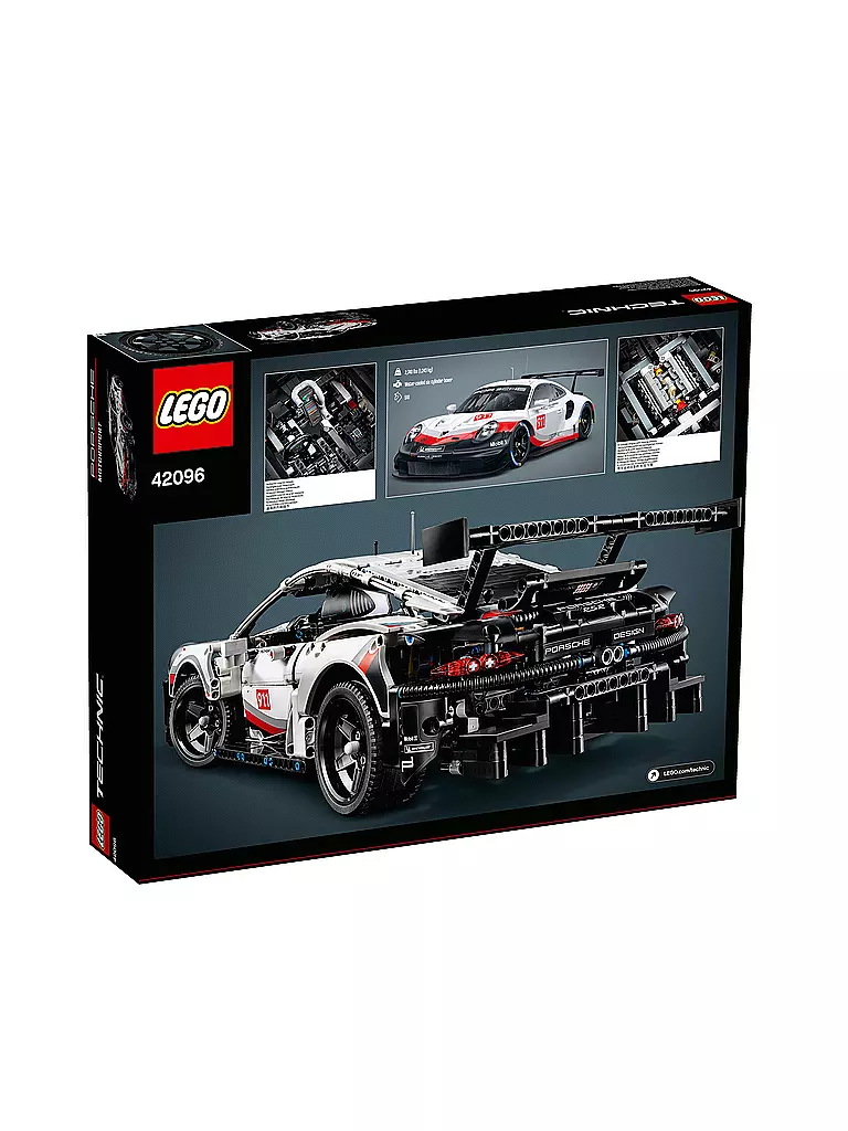 LEGO | Technic - Porsche 911 RSR 42096 | transparent