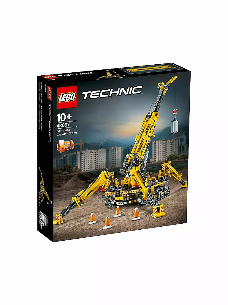 LEGO | Technic - Spinnen Kran 42097 | transparent