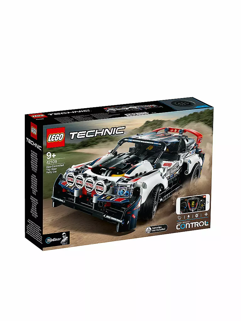 LEGO | Technic - Top-Gear Ralleyauto mit App-Steuerung 42109 | bunt