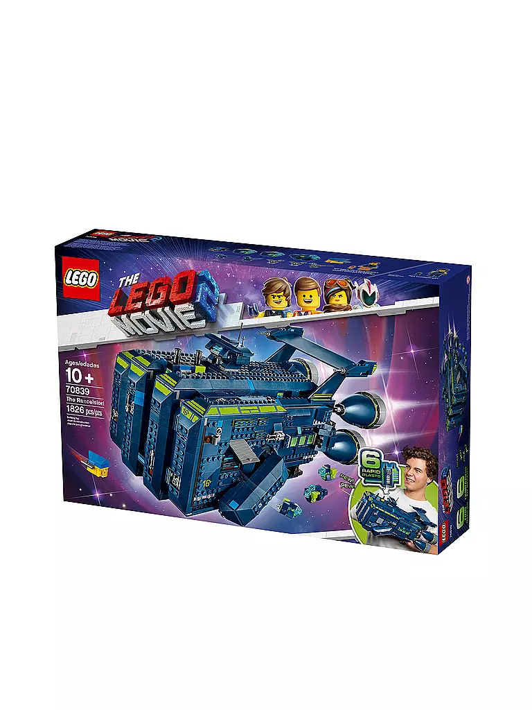 LEGO | The Lego® Movie 2™ - Die Rexcelsior 70839 | transparent