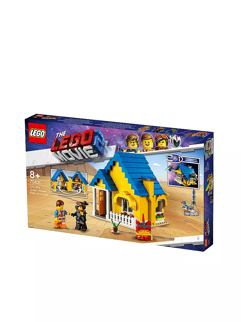 LEGO | The Lego Movie 2 - Emmets Traumhaus/Rettungsrakete 70831 | keine Farbe