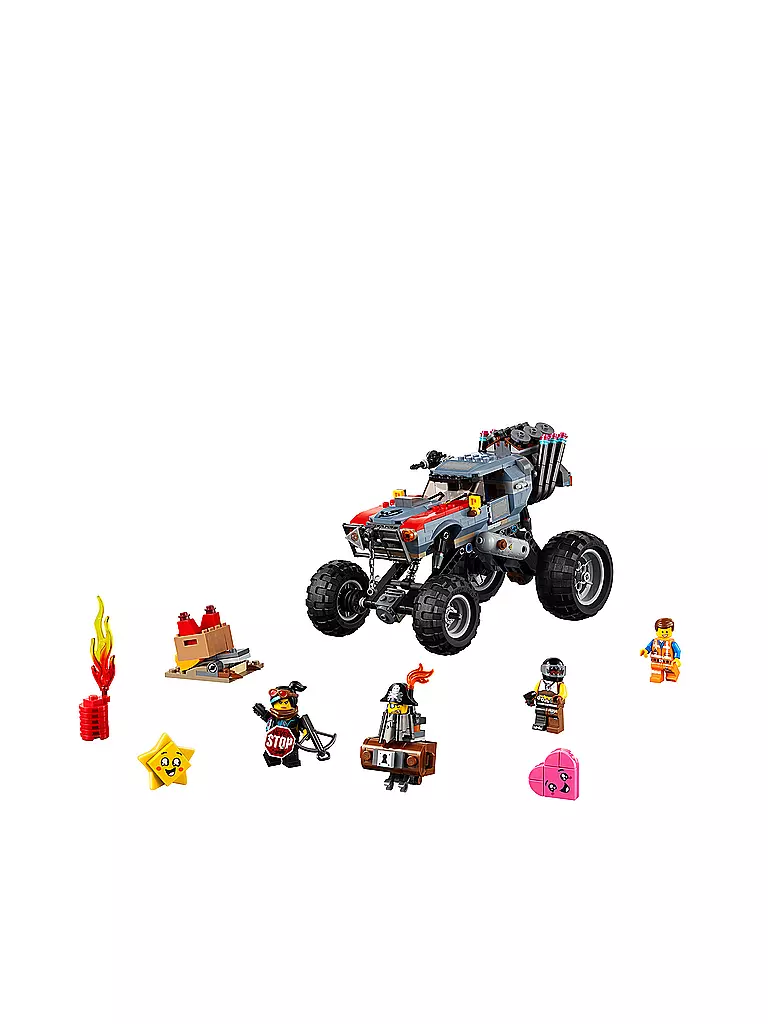 LEGO | The Lego Movie 2 - Emmets und Lucys Flucht-Buggy 70829 | transparent
