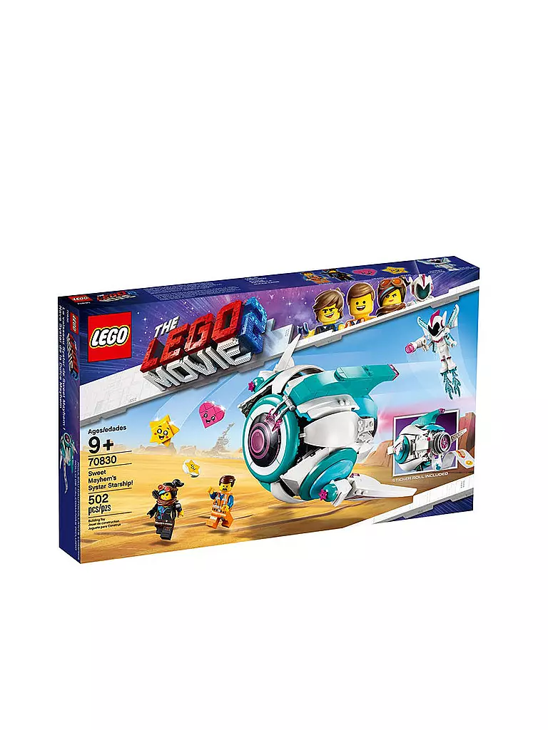 LEGO | The Lego Movie 2 - Sweet Mischmaschs Systar Raumschiff 70830 | keine Farbe