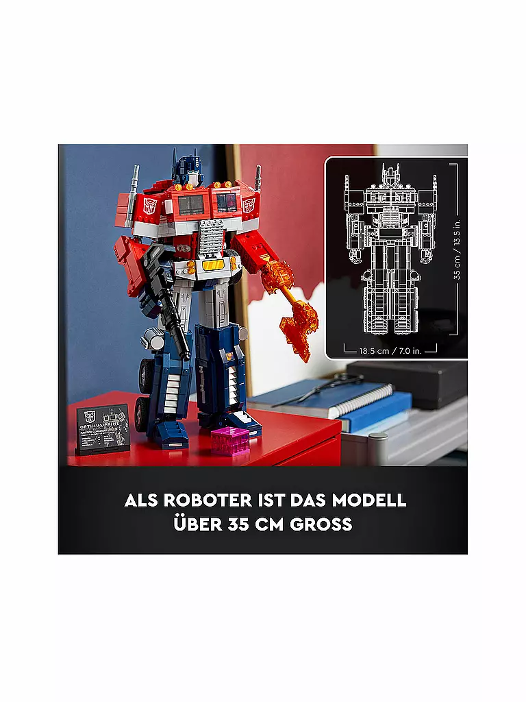 LEGO | Transformers - Optimus Prime 10302 | keine Farbe