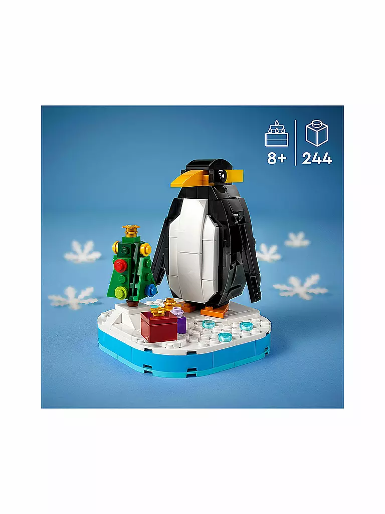 LEGO | Weihnachtspinguin 40498 | keine Farbe