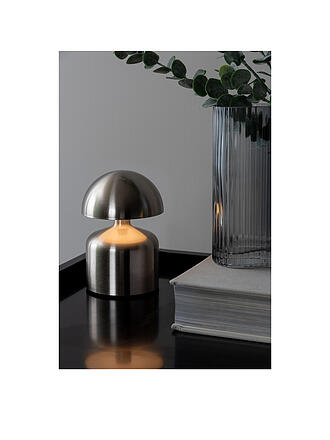 LEITMOTIV | LED Tischlampe IMPETU Nickel 