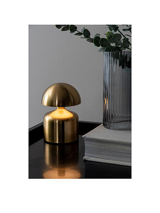 LEITMOTIV | LED Tischlampe IMPETU Brushed Gold 