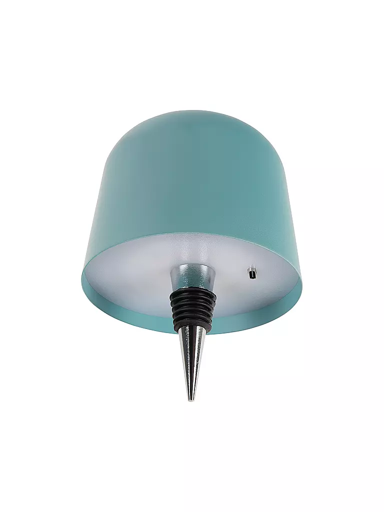 LEITMOTIV | LED Flaschenlampe CONE HAT Classic Blue  | hellblau