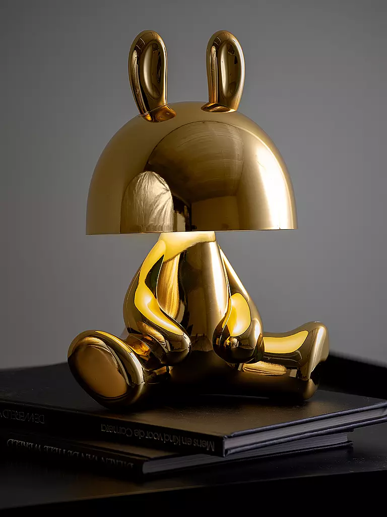 LEITMOTIV | LED Tischlampe BUNNY  Bluetooth Gold Plated | gold