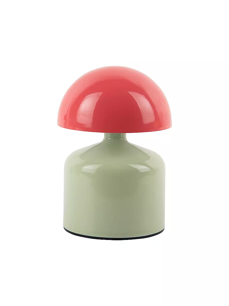 LEITMOTIV | LED Tischlampe FUNKY IMPETU Soft Green/Scarlet Red | hellgrün
